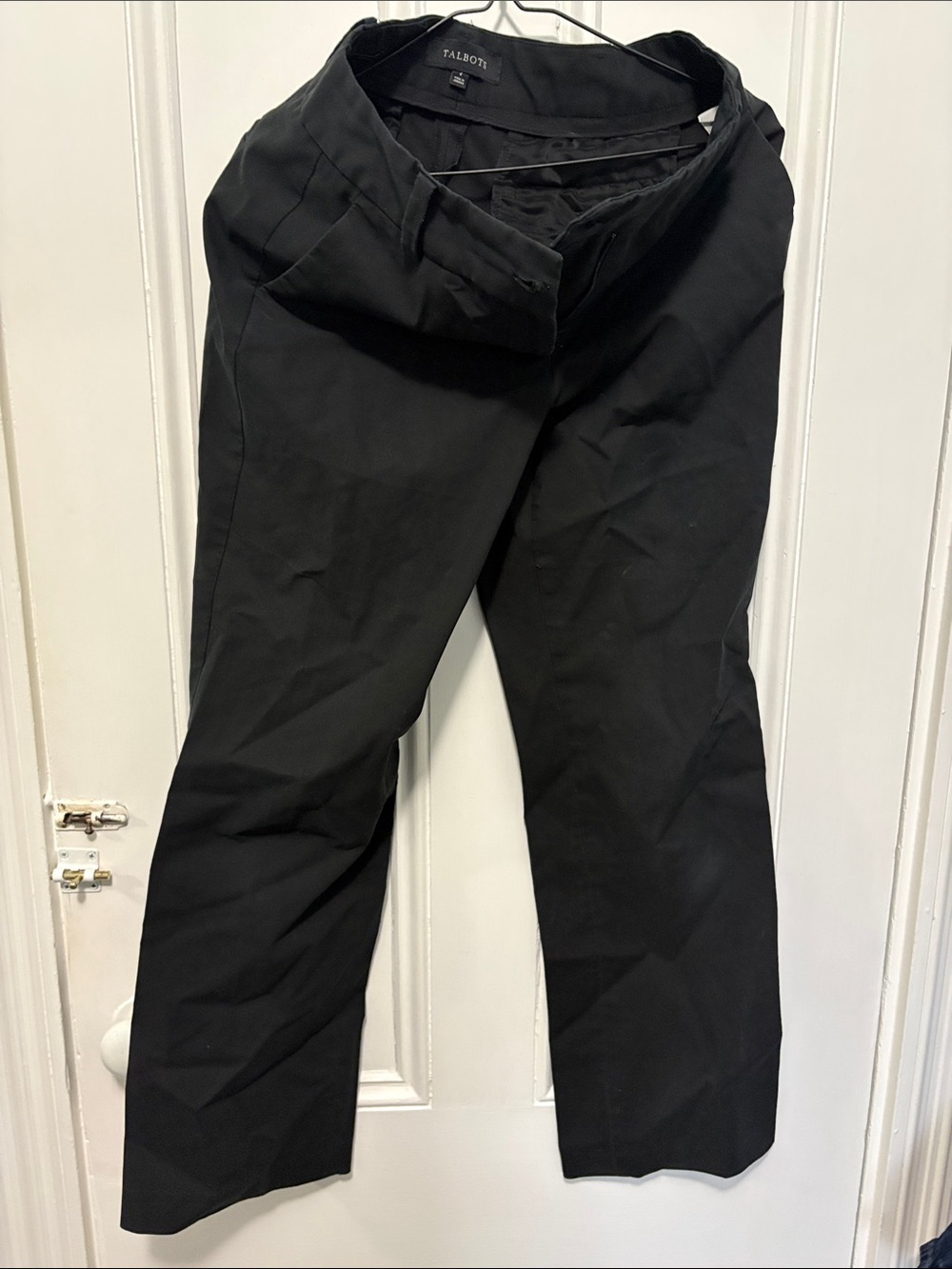Talbots Black Chinos - Straight Leg